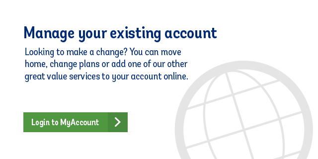 Manage your existing account